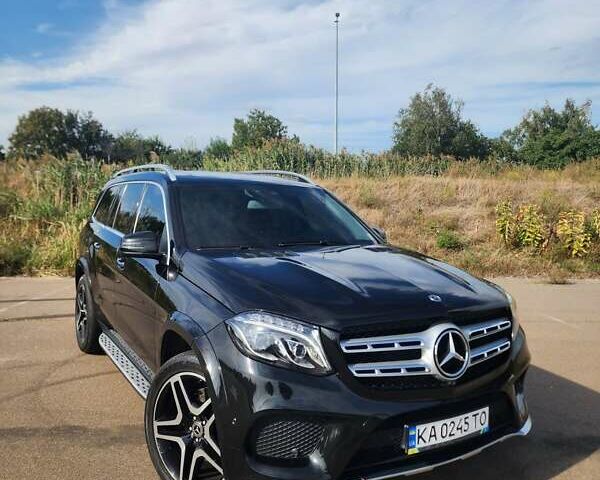 Черный Мерседес ГЛС-Класс, объемом двигателя 2.99 л и пробегом 169 тыс. км за 46005 $, фото 2 на Automoto.ua