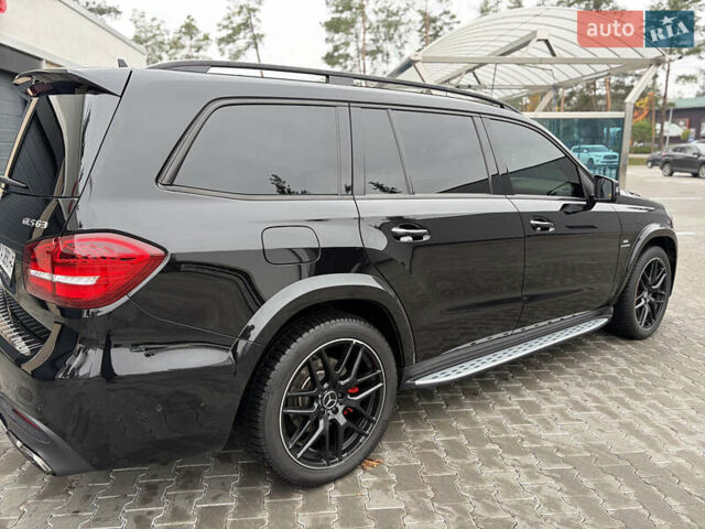 Черный Мерседес ГЛС-Класс, объемом двигателя 5.46 л и пробегом 117 тыс. км за 51555 $, фото 5 на Automoto.ua