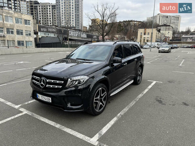 Черный Мерседес ГЛС-Класс, объемом двигателя 2.99 л и пробегом 131 тыс. км за 49500 $, фото 1 на Automoto.ua