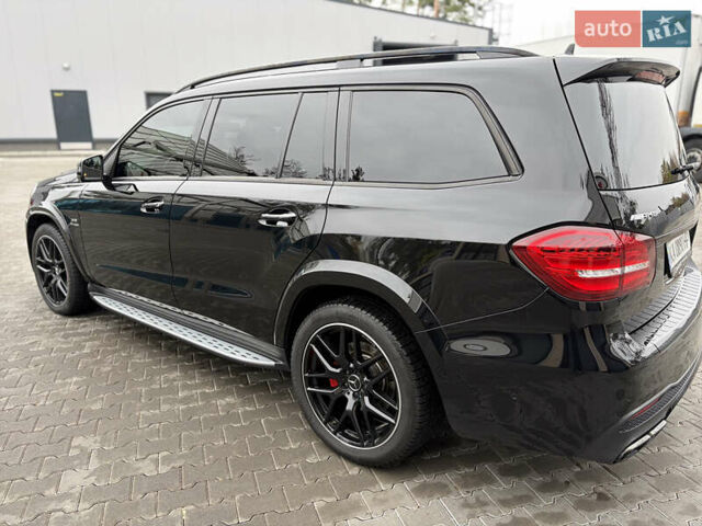 Черный Мерседес ГЛС-Класс, объемом двигателя 5.46 л и пробегом 117 тыс. км за 51555 $, фото 6 на Automoto.ua