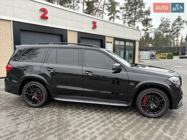 Черный Мерседес ГЛС-Класс, объемом двигателя 5.46 л и пробегом 117 тыс. км за 51555 $, фото 3 на Automoto.ua