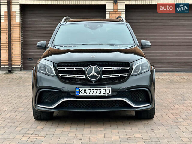 Черный Мерседес ГЛС-Класс, объемом двигателя 5.46 л и пробегом 116 тыс. км за 60000 $, фото 1 на Automoto.ua