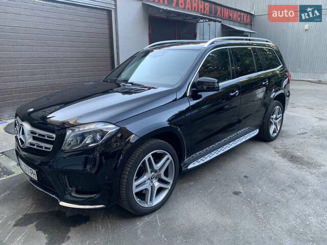 Черный Мерседес ГЛС-Класс, объемом двигателя 2.99 л и пробегом 53 тыс. км за 52900 $, фото 1 на Automoto.ua