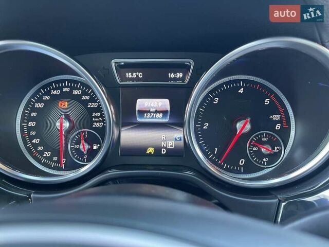 Черный Мерседес ГЛС-Класс, объемом двигателя 2.99 л и пробегом 138 тыс. км за 51800 $, фото 18 на Automoto.ua