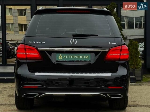 Черный Мерседес ГЛС-Класс, объемом двигателя 2.99 л и пробегом 120 тыс. км за 54999 $, фото 18 на Automoto.ua