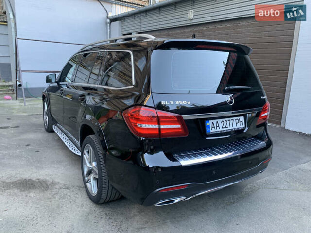 Черный Мерседес ГЛС-Класс, объемом двигателя 2.99 л и пробегом 53 тыс. км за 52900 $, фото 3 на Automoto.ua