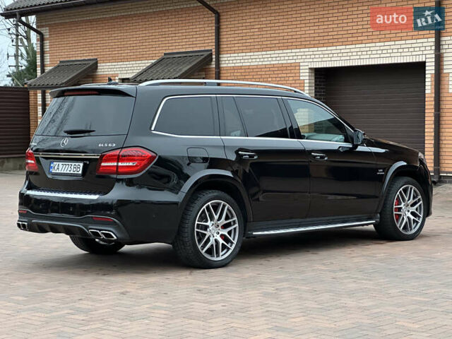 Черный Мерседес ГЛС-Класс, объемом двигателя 5.46 л и пробегом 116 тыс. км за 60000 $, фото 9 на Automoto.ua