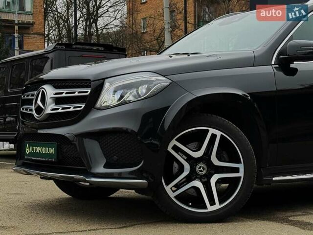 Черный Мерседес ГЛС-Класс, объемом двигателя 2.99 л и пробегом 120 тыс. км за 54999 $, фото 6 на Automoto.ua