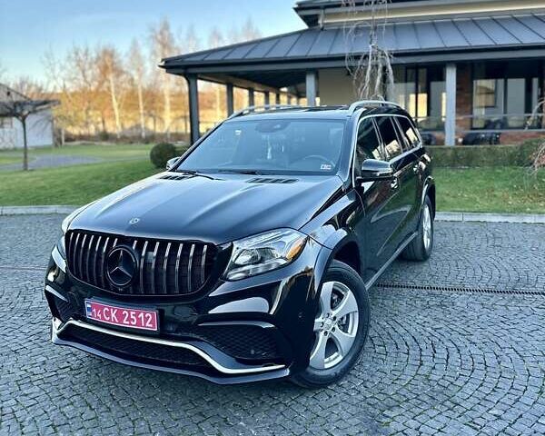 Черный Мерседес ГЛС-Класс, объемом двигателя 3 л и пробегом 123 тыс. км за 30999 $, фото 1 на Automoto.ua