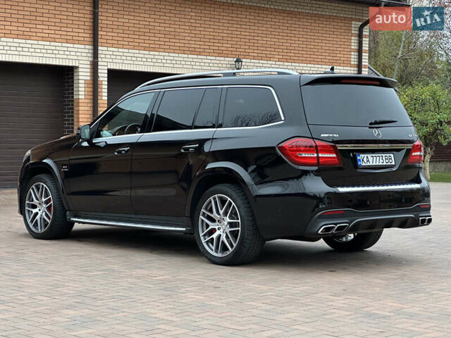 Черный Мерседес ГЛС-Класс, объемом двигателя 5.46 л и пробегом 116 тыс. км за 60000 $, фото 8 на Automoto.ua
