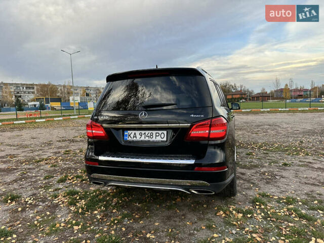 Черный Мерседес ГЛС-Класс, объемом двигателя 3 л и пробегом 151 тыс. км за 33000 $, фото 4 на Automoto.ua