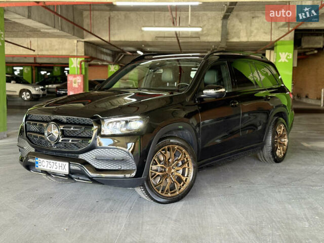 Черный Мерседес ГЛС-Класс, объемом двигателя 3 л и пробегом 107 тыс. км за 68000 $, фото 1 на Automoto.ua