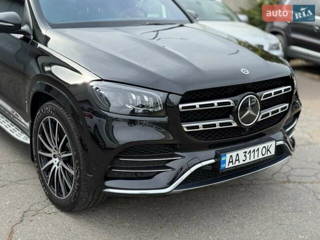 Черный Мерседес ГЛС-Класс, объемом двигателя 2.93 л и пробегом 99 тыс. км за 93000 $, фото 1 на Automoto.ua