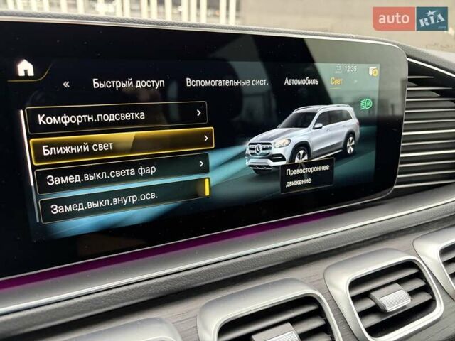 Черный Мерседес ГЛС-Класс, объемом двигателя 3 л и пробегом 101 тыс. км за 83222 $, фото 7 на Automoto.ua