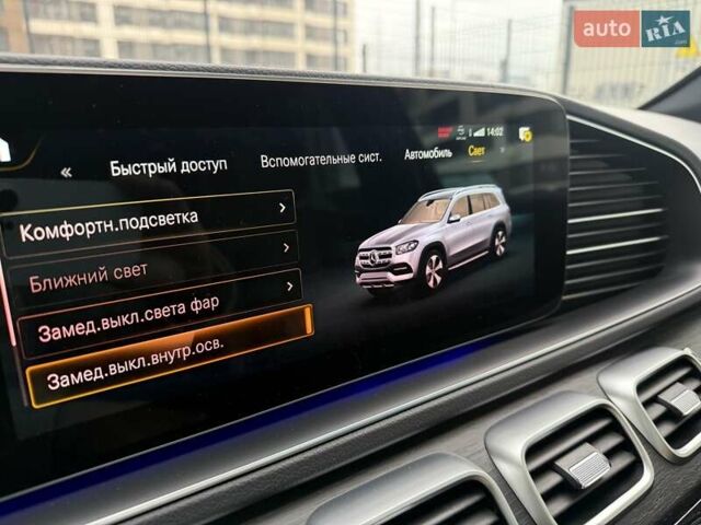 Черный Мерседес ГЛС-Класс, объемом двигателя 3 л и пробегом 101 тыс. км за 88222 $, фото 62 на Automoto.ua