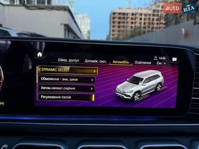 Черный Мерседес ГЛС-Класс, объемом двигателя 3.98 л и пробегом 131 тыс. км за 113000 $, фото 80 на Automoto.ua