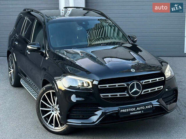 Черный Мерседес ГЛС-Класс, объемом двигателя 3.98 л и пробегом 131 тыс. км за 113000 $, фото 1 на Automoto.ua