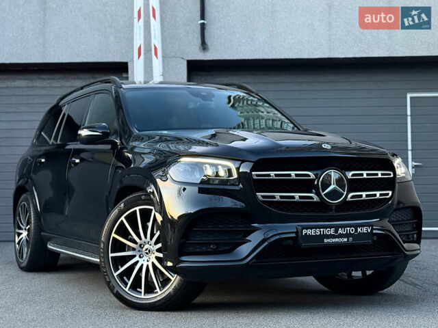 Черный Мерседес ГЛС-Класс, объемом двигателя 3.98 л и пробегом 131 тыс. км за 113000 $, фото 2 на Automoto.ua