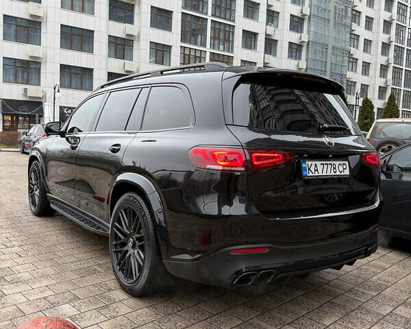 Черный Мерседес ГЛС-Класс, объемом двигателя 3.98 л и пробегом 74 тыс. км за 102900 $, фото 5 на Automoto.ua