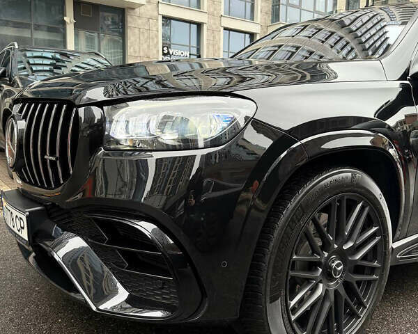 Черный Мерседес ГЛС-Класс, объемом двигателя 3.98 л и пробегом 74 тыс. км за 102900 $, фото 4 на Automoto.ua