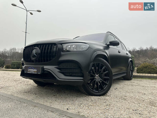 Черный Мерседес ГЛС-Класс, объемом двигателя 3.98 л и пробегом 73 тыс. км за 99000 $, фото 1 на Automoto.ua