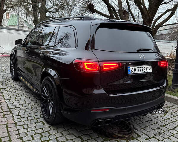 Черный Мерседес ГЛС-Класс, объемом двигателя 3.98 л и пробегом 74 тыс. км за 102900 $, фото 8 на Automoto.ua