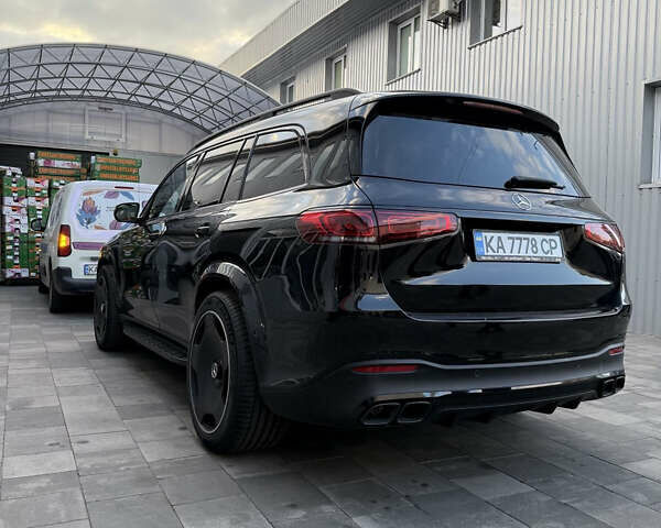 Черный Мерседес ГЛС-Класс, объемом двигателя 3.98 л и пробегом 74 тыс. км за 102900 $, фото 31 на Automoto.ua