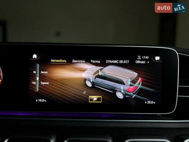 Черный Мерседес ГЛС-Класс, объемом двигателя 2.93 л и пробегом 57 тыс. км за 89000 $, фото 52 на Automoto.ua