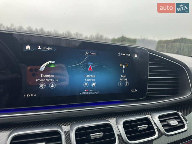 Черный Мерседес ГЛС-Класс, объемом двигателя 3.98 л и пробегом 73 тыс. км за 99000 $, фото 51 на Automoto.ua