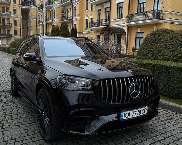 Черный Мерседес ГЛС-Класс, объемом двигателя 3.98 л и пробегом 74 тыс. км за 102900 $, фото 6 на Automoto.ua
