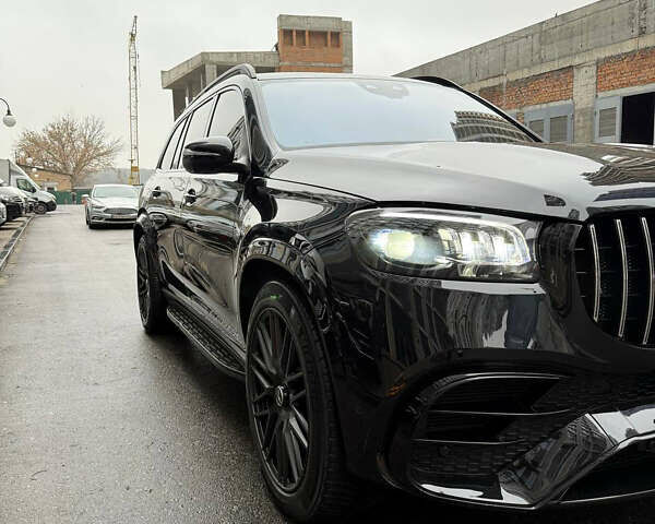 Черный Мерседес ГЛС-Класс, объемом двигателя 3.98 л и пробегом 74 тыс. км за 102900 $, фото 3 на Automoto.ua