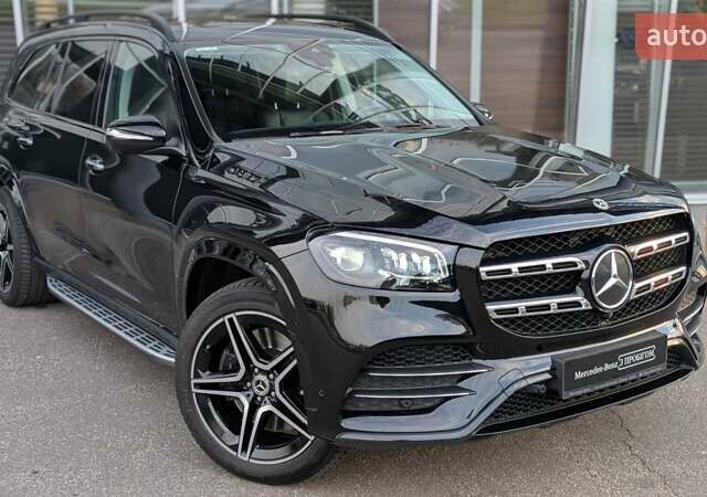 Черный Мерседес ГЛС-Класс, объемом двигателя 2.93 л и пробегом 87 тыс. км за 90712 $, фото 2 на Automoto.ua