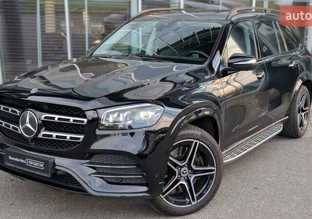 Черный Мерседес ГЛС-Класс, объемом двигателя 2.93 л и пробегом 87 тыс. км за 90712 $, фото 1 на Automoto.ua