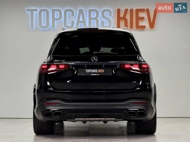 Черный Мерседес ГЛС-Класс, объемом двигателя 4 л и пробегом 52 тыс. км за 143500 $, фото 10 на Automoto.ua
