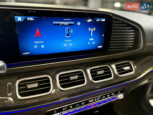 Черный Мерседес ГЛС-Класс, объемом двигателя 3.98 л и пробегом 14 тыс. км за 209900 $, фото 24 на Automoto.ua