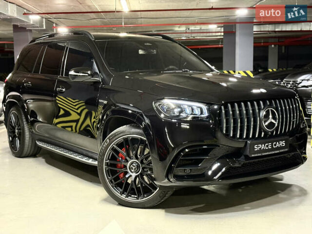 Черный Мерседес ГЛС-Класс, объемом двигателя 3.98 л и пробегом 14 тыс. км за 209900 $, фото 3 на Automoto.ua