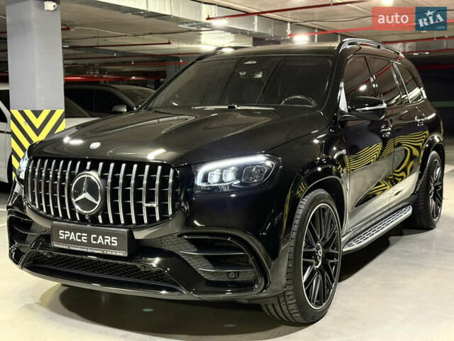 Черный Мерседес ГЛС-Класс, объемом двигателя 3.98 л и пробегом 14 тыс. км за 209900 $, фото 6 на Automoto.ua
