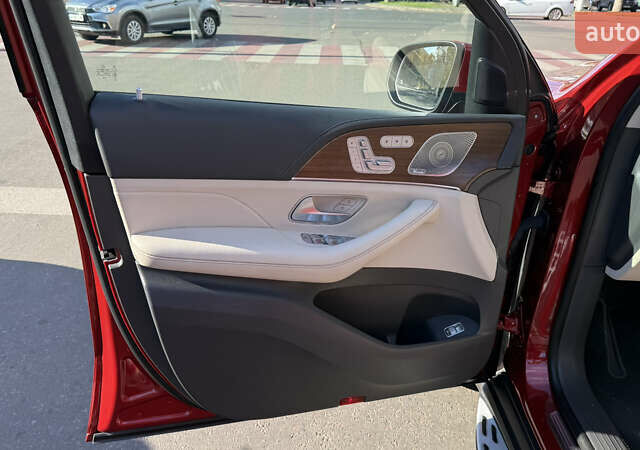 Красный Мерседес ГЛС-Класс, объемом двигателя 3.98 л и пробегом 83 тыс. км за 80000 $, фото 15 на Automoto.ua