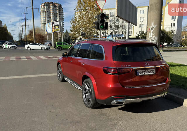 Красный Мерседес ГЛС-Класс, объемом двигателя 3.98 л и пробегом 83 тыс. км за 80000 $, фото 5 на Automoto.ua