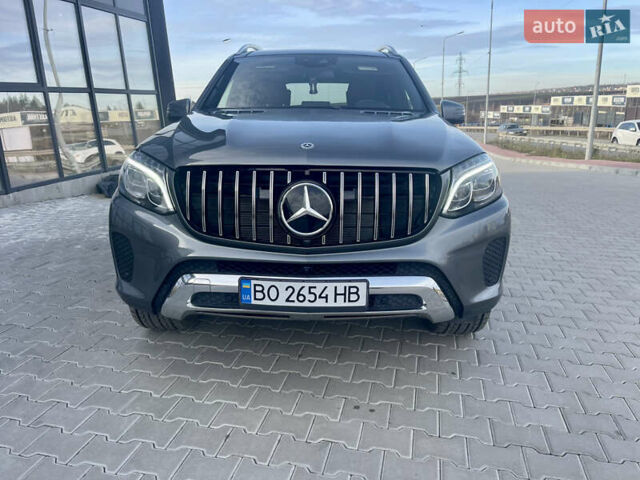 Серый Мерседес ГЛС-Класс, объемом двигателя 3 л и пробегом 162 тыс. км за 32500 $, фото 2 на Automoto.ua