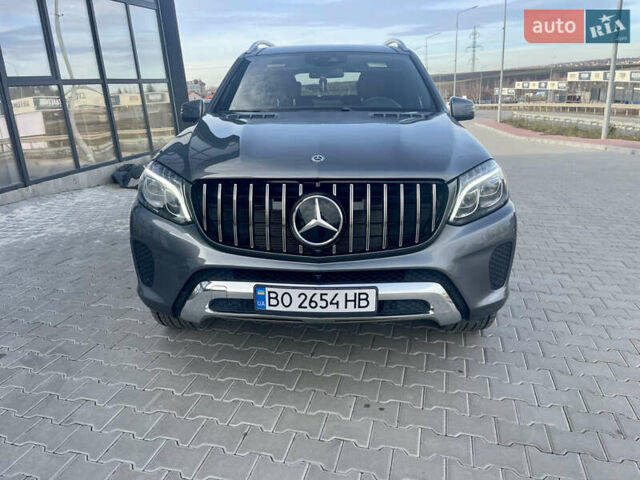 Серый Мерседес ГЛС-Класс, объемом двигателя 3 л и пробегом 162 тыс. км за 32500 $, фото 1 на Automoto.ua