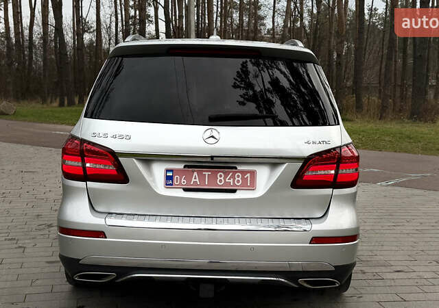 Серый Мерседес ГЛС-Класс, объемом двигателя 3 л и пробегом 100 тыс. км за 29000 $, фото 3 на Automoto.ua