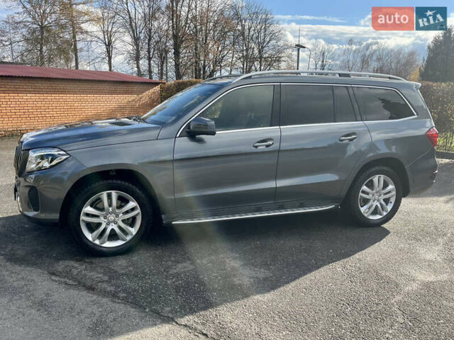 Сірий Мерседес ГЛС-Класс, об'ємом двигуна 3 л та пробігом 167 тис. км за 33777 $, фото 2 на Automoto.ua