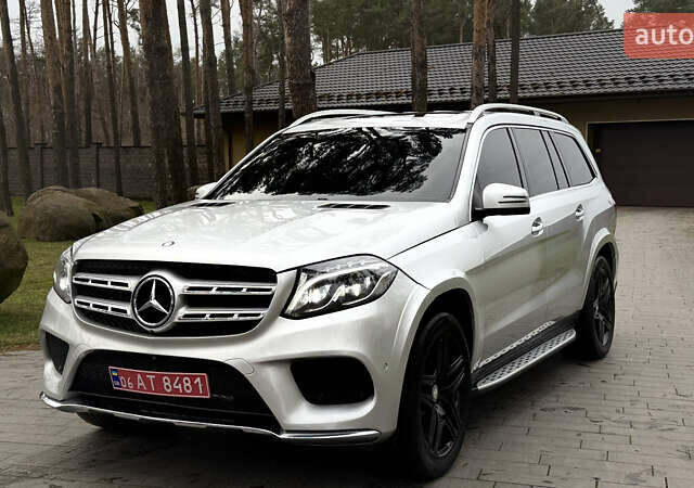 Серый Мерседес ГЛС-Класс, объемом двигателя 3 л и пробегом 100 тыс. км за 29000 $, фото 5 на Automoto.ua