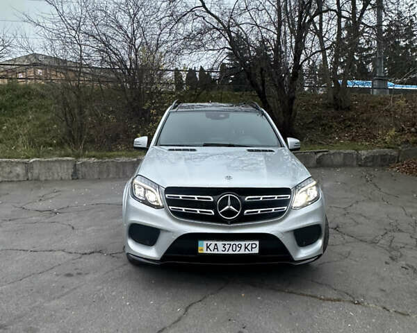 Сірий Мерседес ГЛС-Класс, об'ємом двигуна 3 л та пробігом 177 тис. км за 29900 $, фото 7 на Automoto.ua