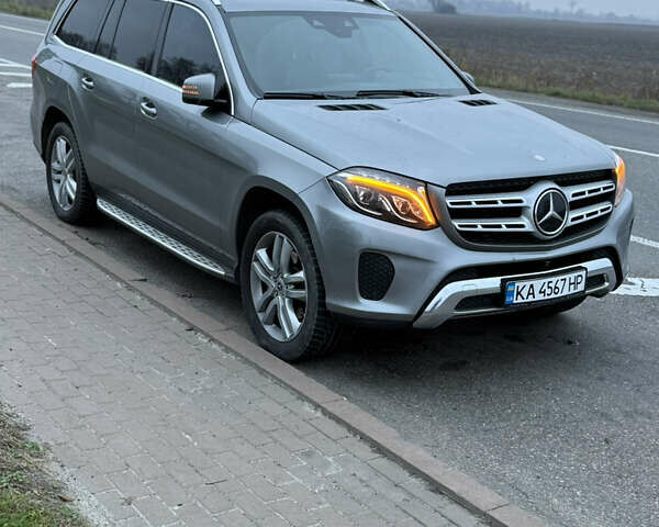 Серый Мерседес ГЛС-Класс, объемом двигателя 2.99 л и пробегом 185 тыс. км за 33500 $, фото 2 на Automoto.ua