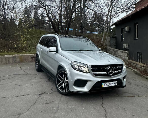Сірий Мерседес ГЛС-Класс, об'ємом двигуна 3 л та пробігом 177 тис. км за 29900 $, фото 2 на Automoto.ua
