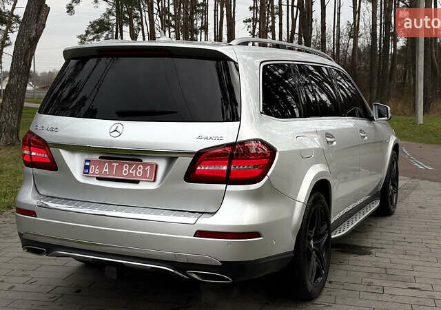 Серый Мерседес ГЛС-Класс, объемом двигателя 3 л и пробегом 100 тыс. км за 29000 $, фото 4 на Automoto.ua