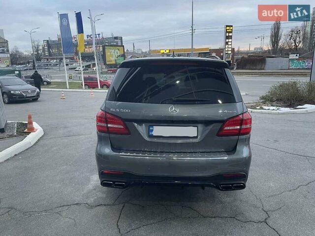 Серый Мерседес ГЛС-Класс, объемом двигателя 3 л и пробегом 39 тыс. км за 49000 $, фото 5 на Automoto.ua