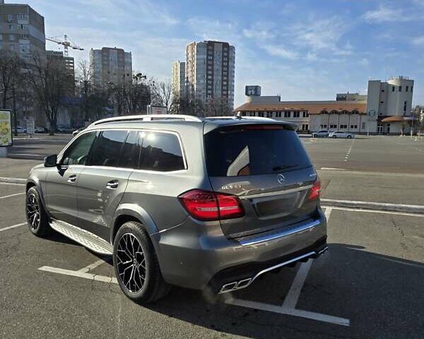 Серый Мерседес ГЛС-Класс, объемом двигателя 3 л и пробегом 110 тыс. км за 45550 $, фото 8 на Automoto.ua